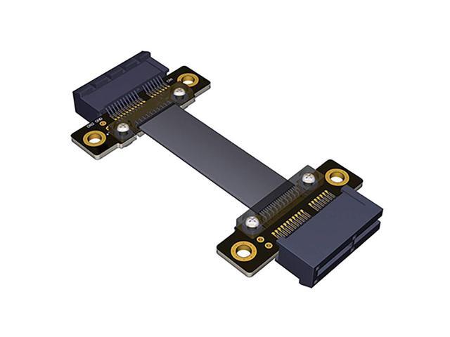 Professional PCI-E1X //4X //8X //16X Pro Riser Card Ribbon Extender Extension Cable