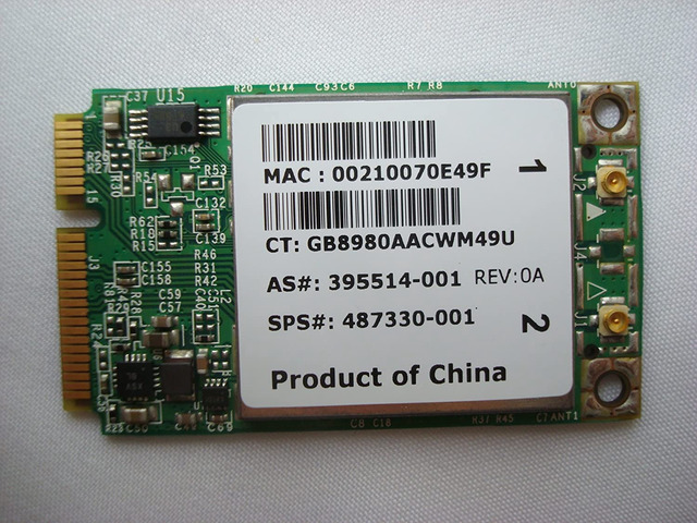 For Broadcom BCM4322MC wireless card 300Mbps Mini PCI-E 2.4G&5G 802.11n