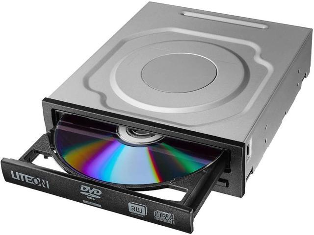 Lite-On IHAS124-14 24X SATA Internal DVD+/-RW Drive; Bulk (Black)