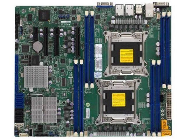 Supermicro ATX DDR3 1600 Intel LGA 2011 Motherboards X9DRL-7F-O