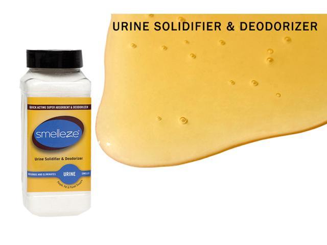 SMELLEZE Urine Absorber, Solidifier & Deodorizer: 2 lb. Granules for  Portable Urinals & Bedpans 