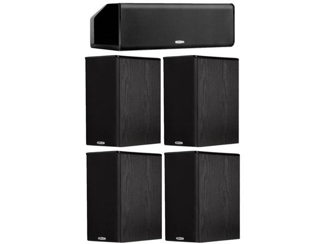 Polk Audio Speaker Bundle Tsi200 Bookshelf Two Pair And Cs10