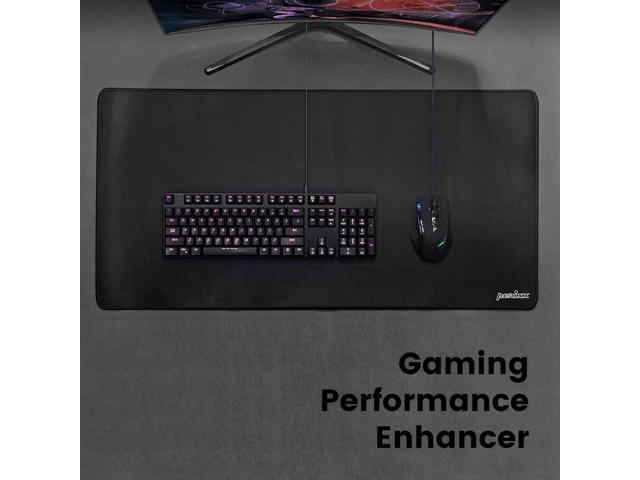 Perixx DX-1000XXL Waterproof Gaming Mouse Pad with Stitched Edge - Non-Slip  Rubber Base Design for Laptop or Desktop Computer - XXL Size