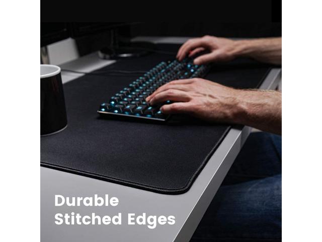 DX-1000M Waterproof Gaming Mouse Pad Stitched Edges Non-Slip Base