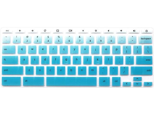 Ombre Blue HP 14 Touch-Screen Chromebook 14-ca 14-ak Series G4 G3 G6 EE HP Chromebook 14 G2 G3 G4 11.6 HP Chromebook x360 Silicone Keyboard Cover Compatible 11.6 inch HP Chromebook 11 G2 G5