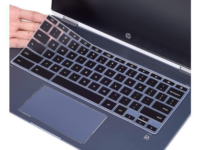 CaseBuy Premium Keyboard Cover for HP x360 2-in-1 14 Chromebook Chromebook 14-db/ca/ak/DA 14B-CA 14a-na Series Ombre Purple HP Chromebook 11 11A-NB0013DX/G7 EE/G6 EE/G2/G3/G4/G4 EE/G5 11.6 inch 