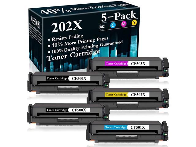 1~6pk CF500A Color Toner Cartridge for HP 202A LaserJet MFP M281fdw M254nw 