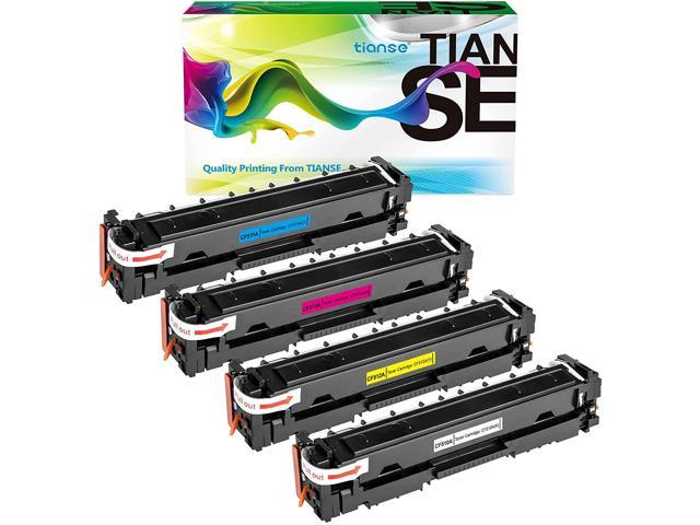 First Print 4 Pack Compatible Toner Cartridge for HP-204A CF-510A CF-511A CF-512A CF-513A for HP Color Laserjet Pro MFP M180n M180nw M181fw M154a M154nw Black Cyan Magenta Yellow 