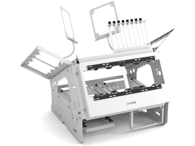 moed Ramkoers logo Praxis WetbenchSX Open Air Computer Test Bench Complete - Angled Edition -  White - Newegg.com