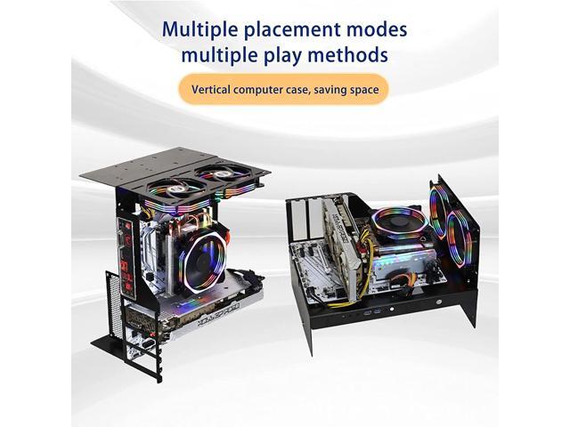 人気 PC Open Frame Test Bench Chassis Desktop Computer DIY Bracket for MATX  ITX Motherboard