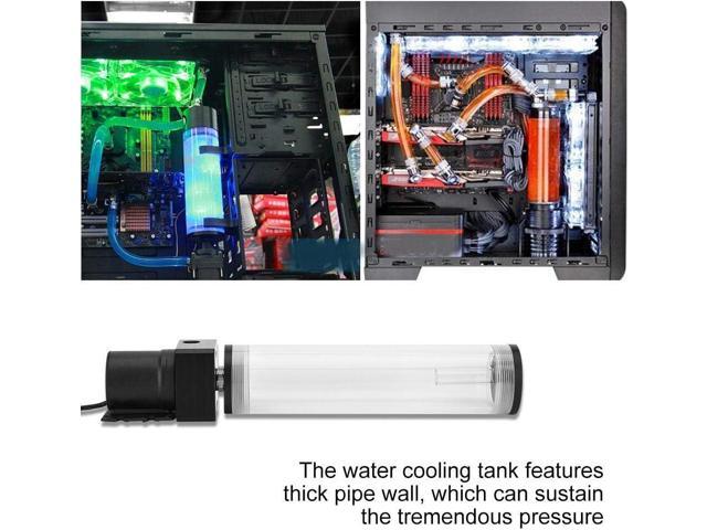 Diyeeni 19W 12v CPU Water Cooling Pumpe Reservoir DIY Combo, 800L/H Water  Pump, G 1/4