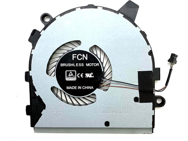 Replacement New Laptop CPU GPU Cooling Fan for Dell Inspiron 13 7390 2-in-1 01XVDH 1XVDH P113G DFS5K12214161F FLBW