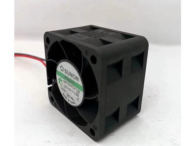 GM1204PQV1-8A SUNON 12V 40mm Fan, 12V 2.8W 4028 2-pin Server Fan ...