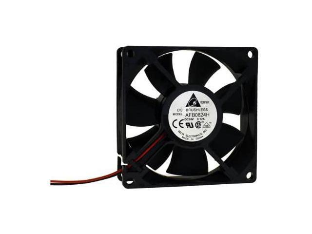 Delta Afb0824h 80x80x25 Mm Fan 24v 3000 Rpm 3531 Cfm Ball Bearing Fan 1225