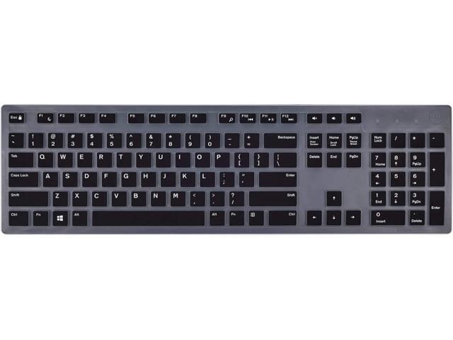 DELL KM636 Keyboard Cover Skins Compatible with Dell KB216 Wired Keyboard & Dell Optiplex 5250 3050 3240 5460 7450 7050 & Dell Inspiron AIO 3475/3670/3477 All-in one Desktop 