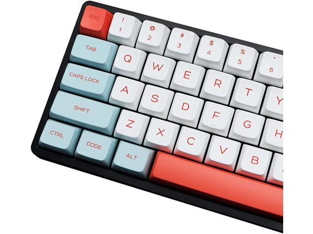 Seminarie Normaal gesproken bom MOLGRIA Salmon MDA Keycaps, 135 Set Custom Keycaps Salmon for Gaming  Keyboard, PBT MDA Dye Sublimation Keycaps with Keycap Puller for Gateron  Kailh Cherry MX 104/87/74/61 60 Keyboard - Newegg.com