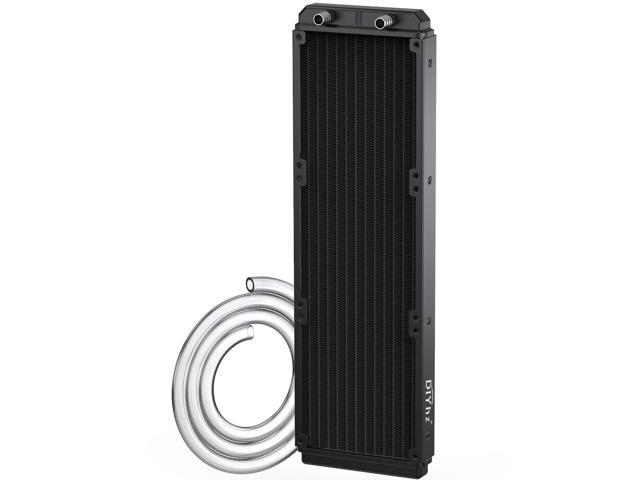 Water Cooling Computer Radiator, 12 Pipe Aluminum Heat Exchanger Liquid ...