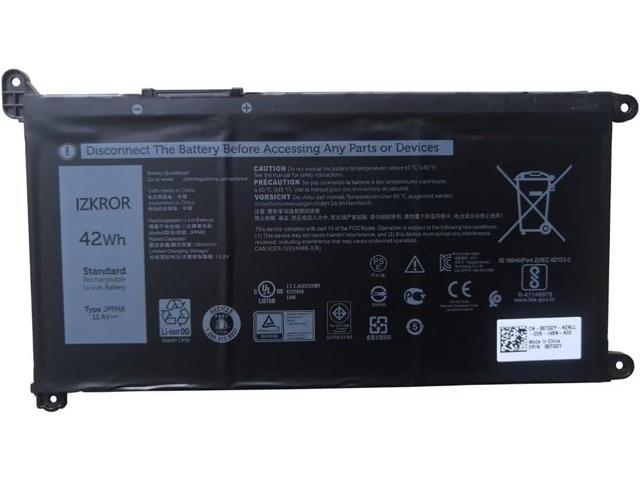 Izkror Jpfmr 42wh 3500mah 3 Cells Battery Replacement For Dell Chromebook 3400 31003100 2 In 1 5378