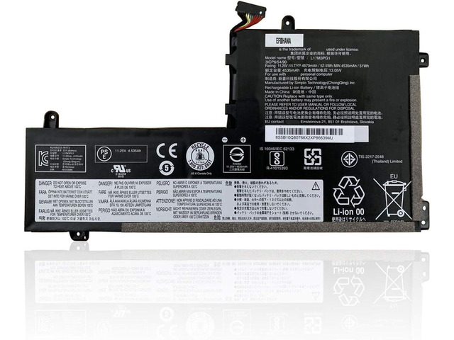 Genuine Replacement Battery For Lenovo Legion Y530, Y730, Y740, Y7000P Laptops - L17M3PG2 / 52.5Wh