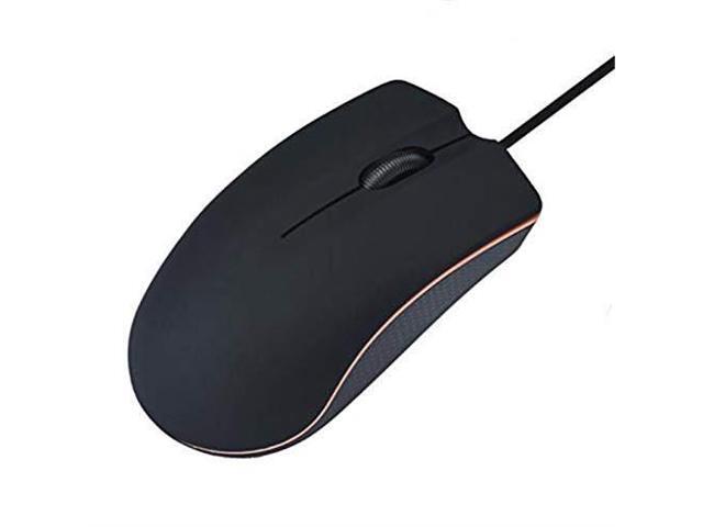 RENKUNDE USB Mouse Wired Gaming 1200 DPI Optical 3 Buttons Game Mice for PC Laptop Computer E-Sports 1M Cable USB Game M20 Wire Mouse Mouse Color : Black