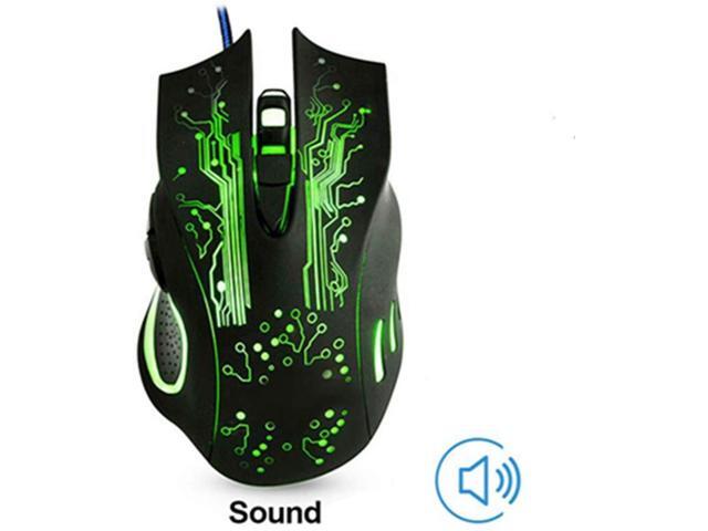 BINGFEI 2.4GHz Wireless Mouse 6 Buttons Optical Computer Gaming Mouse for PC Laptop Games,Blue