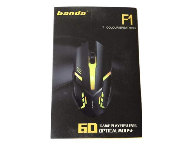 RENKUNDE Professional G41 2.4GHz 1600dpi Optical Wired Gaming Game Mouse with USB 6 Buttons Gaming Mouse Computer Mice for PC Laptop Mouse Color : White