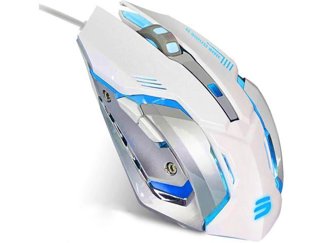 Gaming Mouse Programmable 6 Buttons Ergonomic Adjustable DPI LED lighting