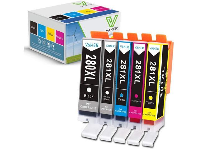 2 PK BLACK PGI-280XXL PGI-280 XXL Ink Tank chip for Canon TR8500 TR8520 TS6120