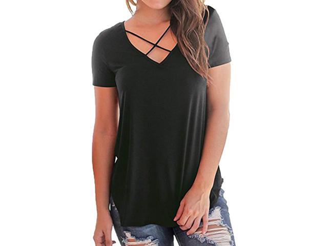 SYTX Women Long Sleeve Tee Shirt Striped Color Blocked Tshirt Casual Tops