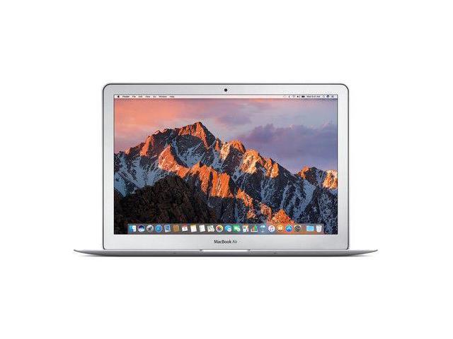 Apple Laptop MacBook Air MJVE2LL/A Intel Core i5 5th Gen 5250U (1.60 GHz) 4 GB Memory 128 GB SSD Intel HD Graphics 6000 13.3" 1440 x 900 Mac OS X v10.12 Sierra