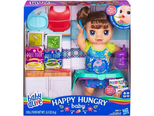 Hasbro Baby Alive Happy Hungry Baby Doll Newegg Com - baby alive play roblox on computer