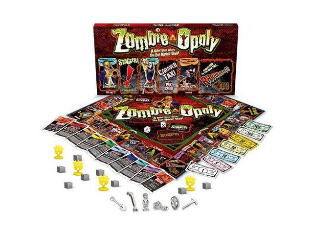 Zombie-Opoly Board Game 