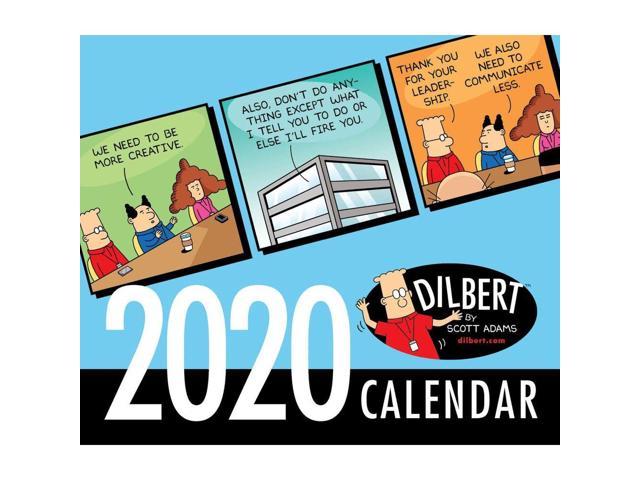 Dilbert 2020 Day To Day Calendar Newegg Com