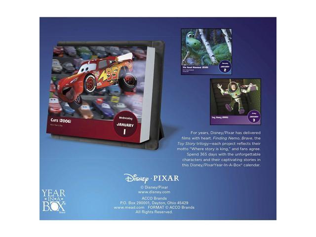 Acco Brands 2020 Disney Pixar Desk Calendar Newegg Com