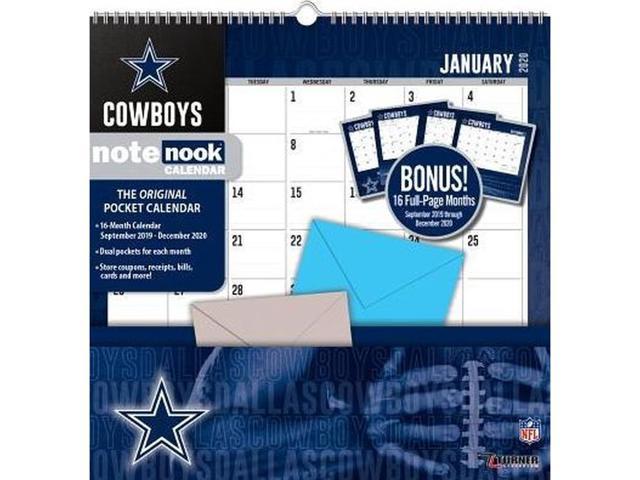 Dallas Cowboys 2020 Calendar Newegg Com