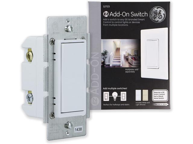 Ge Z-wave Auxiliary Remote Wall Switch (12723) - Newegg.com