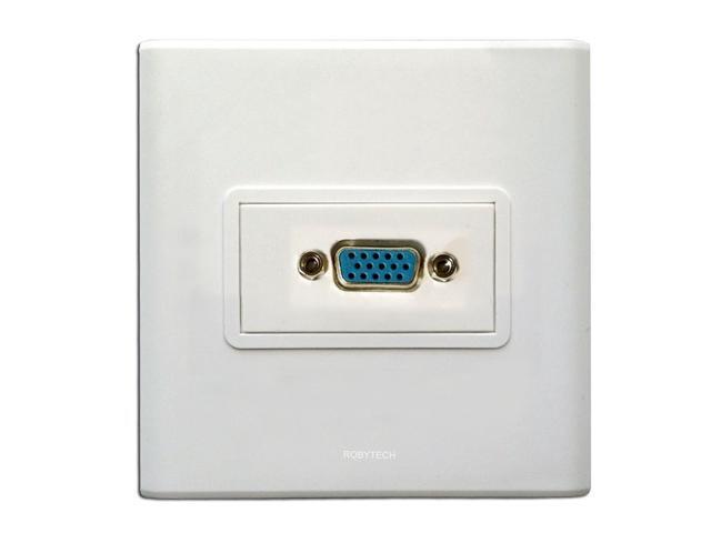 Vga Module Port Information Wall Plate Cover With
