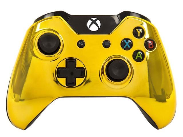 gold xbox one controller