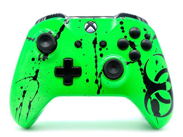 Toxic Green Xbox One S Rapid Fire Modded Controller 40 Mods For Cod Iw Bo3 Remastered Destiny All Games With 3 5 Jack Newegg Com