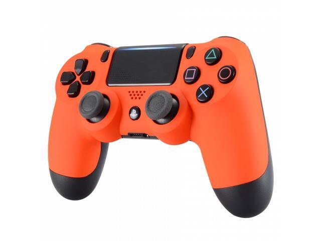 neon orange ps4 controller