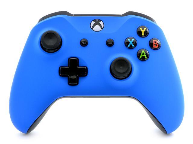 all blue xbox controller