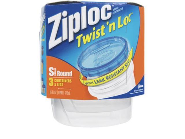Photo 1 of Ziploc Twist 'N Loc Containers, 2 Cup