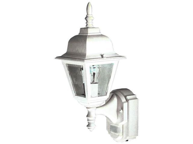 Heath Zenith Hz 4191 Wh Country Cottage Motion Activated Outdoor Wall Light Newegg Com