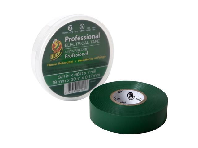 3/4 in x 66 ft. White Duck Brand 667 Pro Series Electrical Tape 
