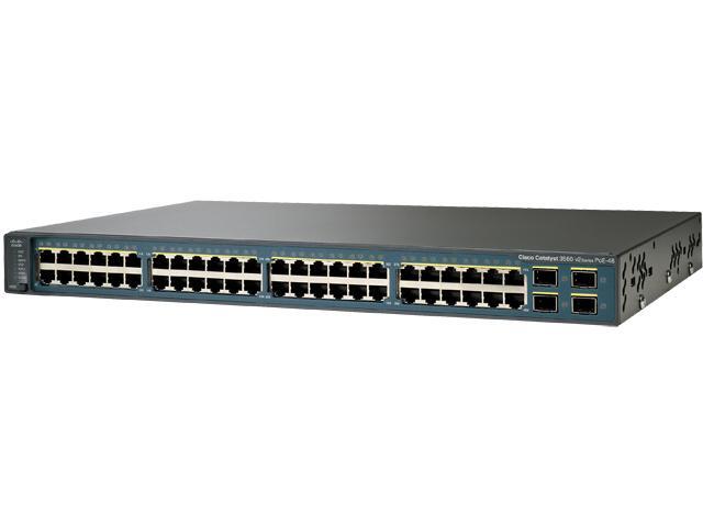 4 SFP Switch TESTED QTY AVAIL Cisco WS-C3560V2-48TS-S 48-Port 10//100 Ethernet