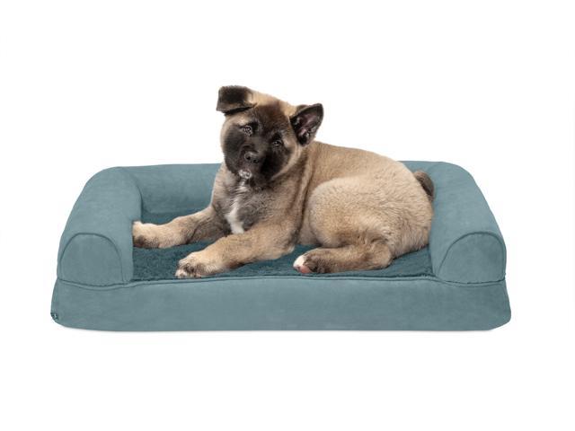 suede dog bed