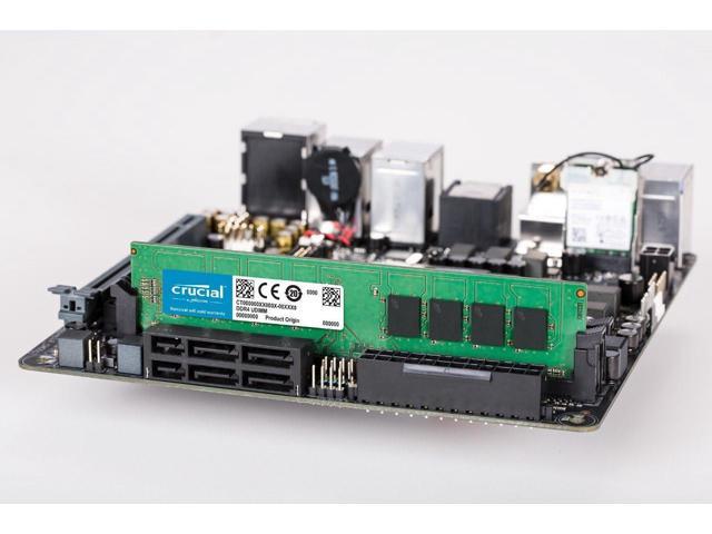Crucial 64GB Kit (32GBx2) DDR4 2666 MT/s CL19 DIMM 288-Pin 