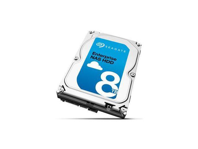 Seagate Enterprise NAS HDD 8TB 7200 RPM 256MB Cache SATA 6.0GB/s 3.5