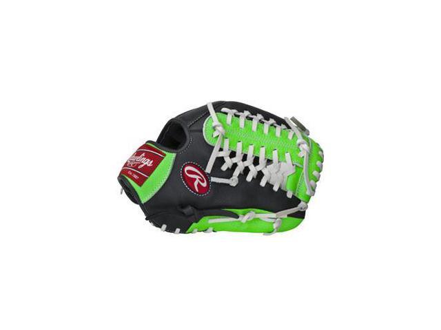 Custom Rawlings 11.5” I-Web Zebra Shell Neon Yellow –