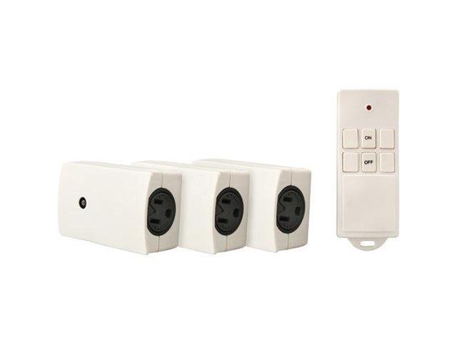 Coleman Cable 13569 3 Indoor Wireless Remote Cont. 